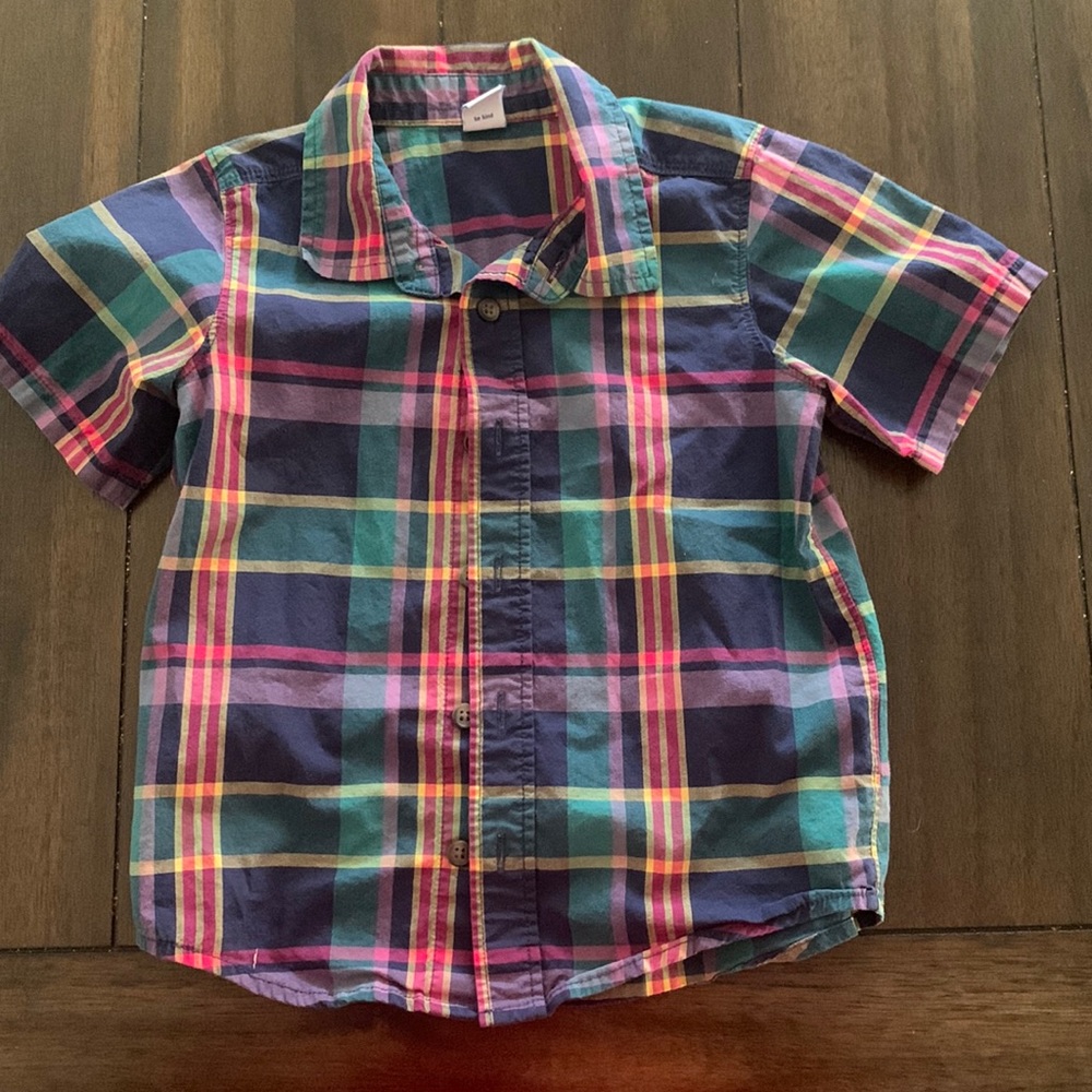 Boys Old Navy 4T Button Down Shirt